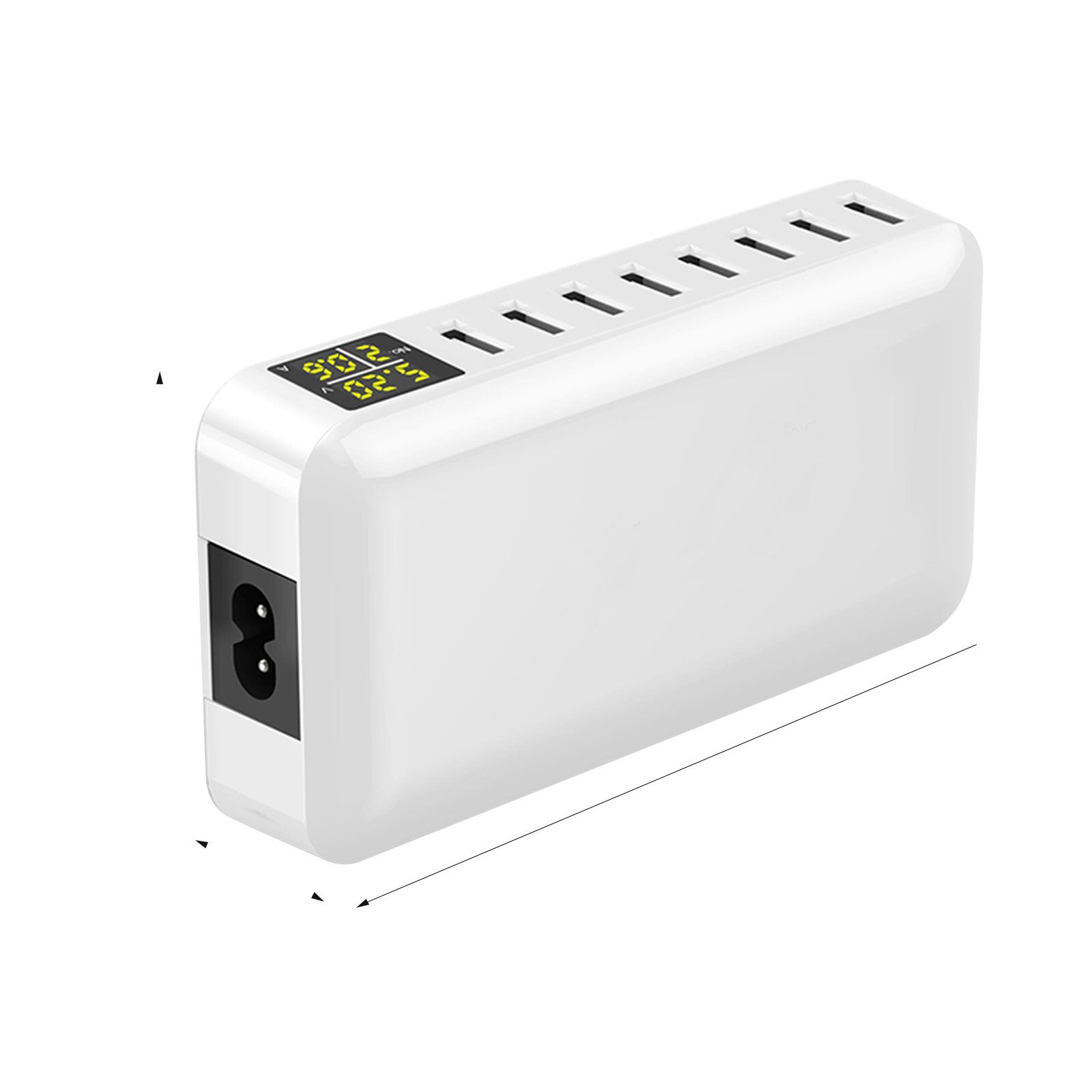 iLEPO USB Charger 50W 5 Ports USB Chargeur Adaptateur Multiprise USB